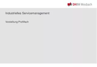 industrielles servicemanagement