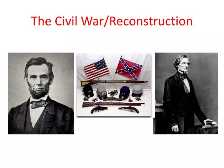 the civil war reconstruction