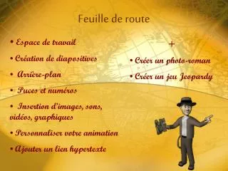 feuille de route