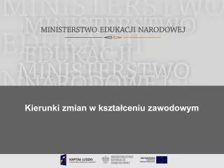 kierunki zmian w kszta ceniu zawodowym