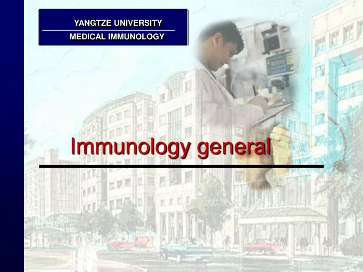 immunology general