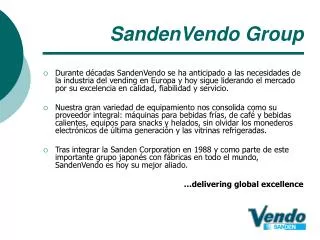 sandenvendo group