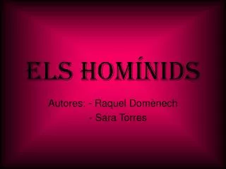 els hom nids