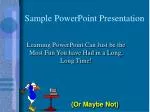 Sample PowerPoint Presentation - slide 1