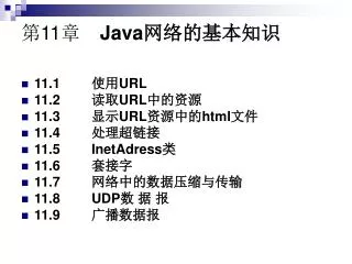 11 java