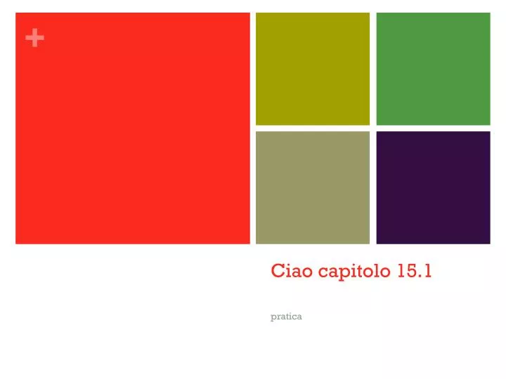 ciao capitolo 15 1