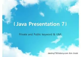 java presentation 7