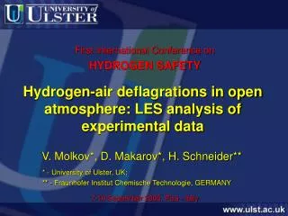 Hydrogen-air deflagrations in open atmosphere: LES analysis of experimental data