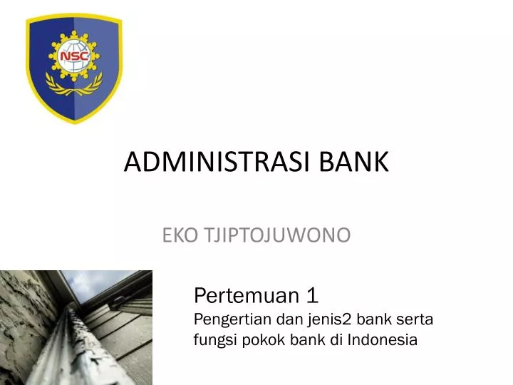 administrasi bank