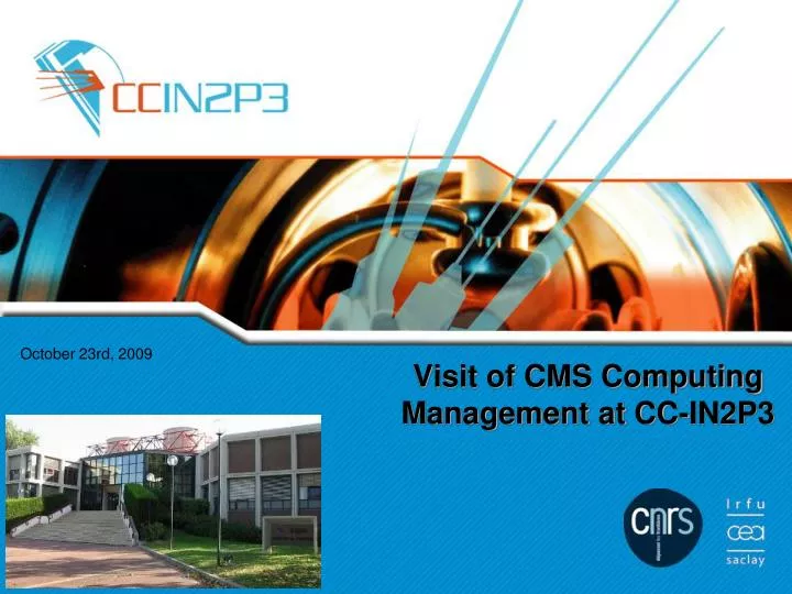 visit of cms computing management at cc in2p3