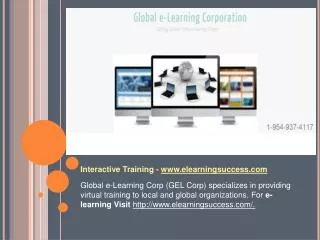 Interactive Training - www.elearningsuccess.com