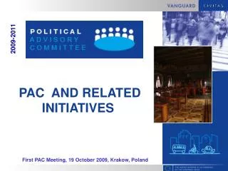 PAC AND RELATED INITIATIVES