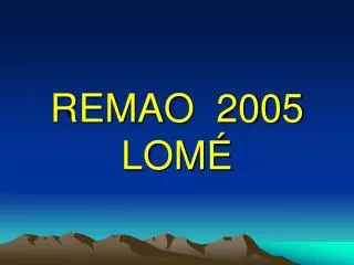 remao 2005 lom