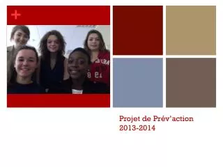 projet de pr v action 2013 2014