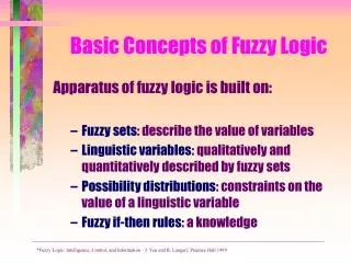 basic concepts of fuzzy logic