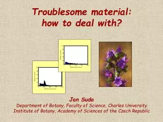 Troublesome material: how to deal with?