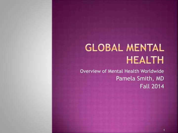 global mental health