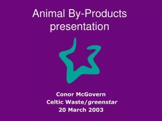 Animal By-Products presentation