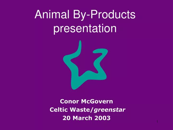 animal by products presentation