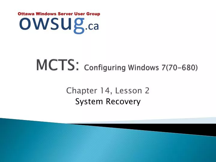 mcts configuring windows 7 70 680