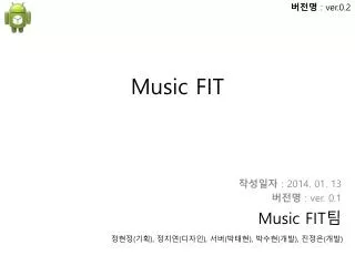 music fit