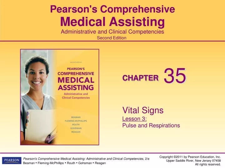 vital signs lesson 3 pulse and respirations