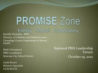 promise zone family school community