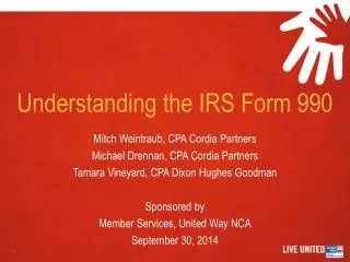 Understanding the IRS Form 990