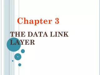 the data link layer