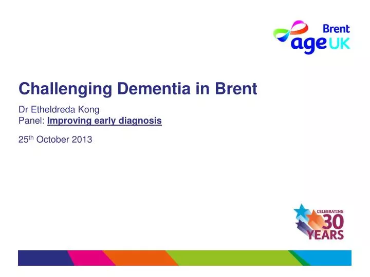 challenging dementia in brent