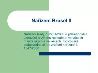 na zen brusel ii