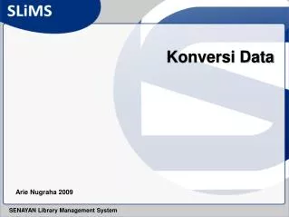 konversi data