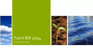 Farm Bill 2014