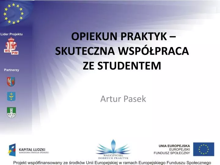 opiekun praktyk skuteczna wsp praca ze studentem