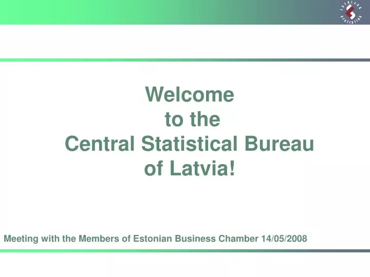 welcome to the central statistical bureau of latvia