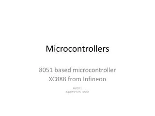 microcontrollers