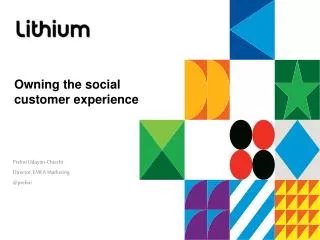 Owning the social customer experience