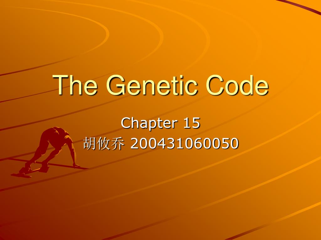 PPT - The Genetic Code PowerPoint Presentation, free download - ID:6122266