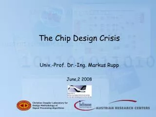 The Chip Design Crisis