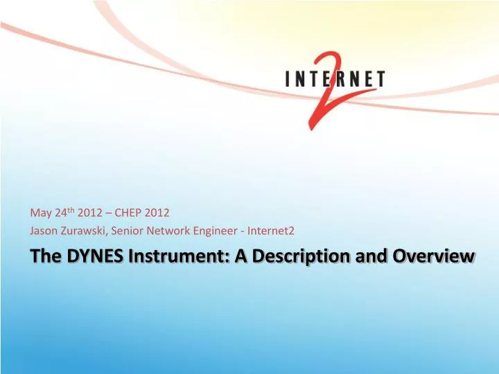 the dynes instrument a description and overview
