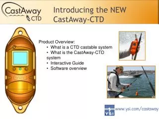 Introducing the NEW CastAway-CTD
