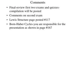 comments