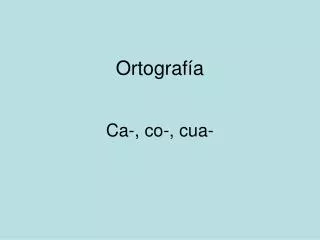 ortograf a