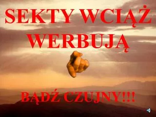 sekty wci werbuj
