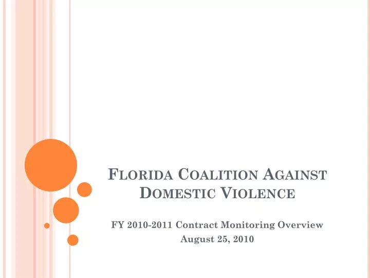 florida coalition against domestic violence