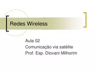 redes wireless
