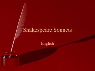 Shakespeare Sonnets