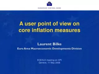 A user point of view on core inflation measures
