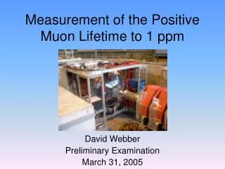 Measurement of the Positive Muon Lifetime to 1 ppm