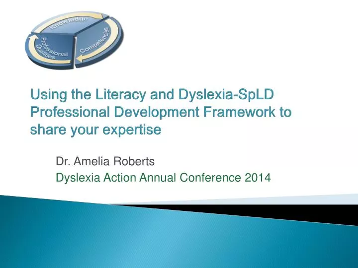 using the literacy and dyslexia spld professional development framework to share your expertise